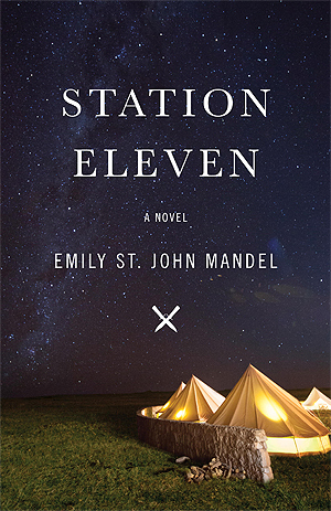 The book cover for Station Eleven by Emily St. John Mandel