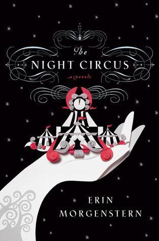 The book cover for The Night Circus by Erin Morgenstern