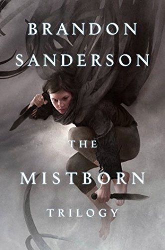 the cover for a compilation of The Mistborn Series by Brandon Sanderson
