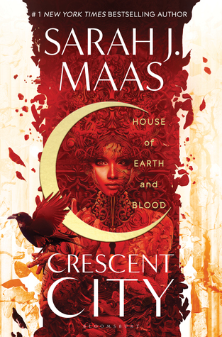 The book cover for House of Earth and Blood by Sarah J. Maas