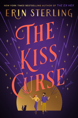 the book cover for The Kiss Curse by Erin Sterling