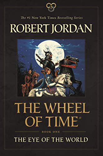 the book cover for The Eye of the World by Robert Jordan
